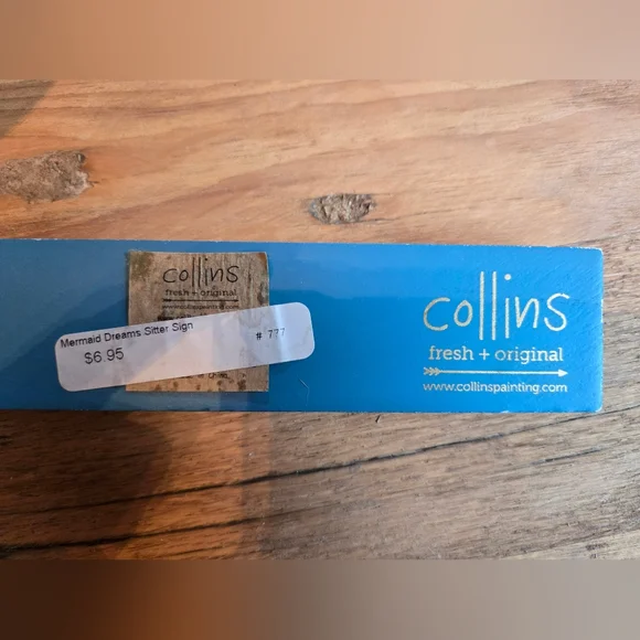 MERMAID LOVE BUNDLE - MERMAID METAL HOOK, MERMAID DECOR SIGN, & PEARL SHELL - Picture 2 of 8